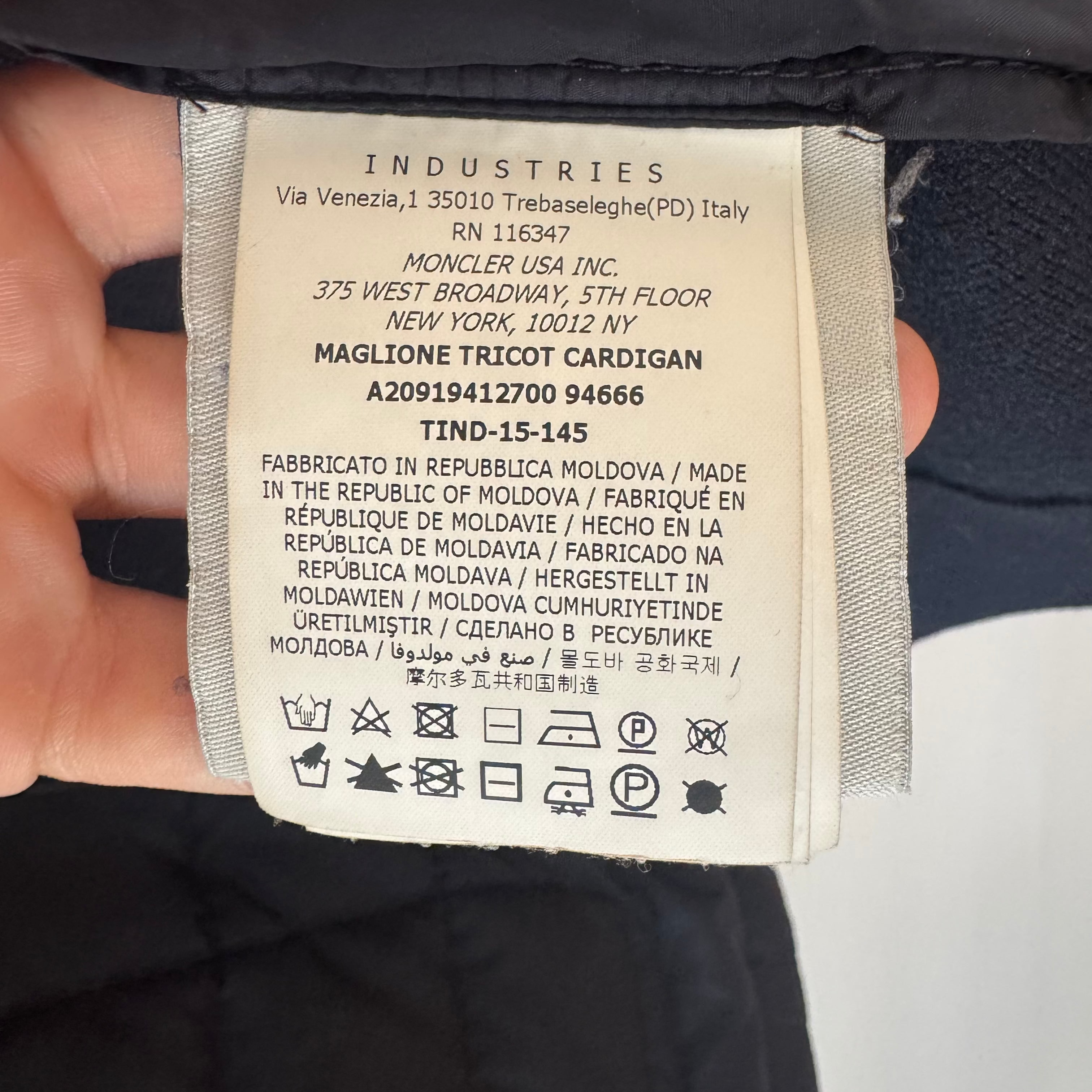 MONCLER CARDIGAN