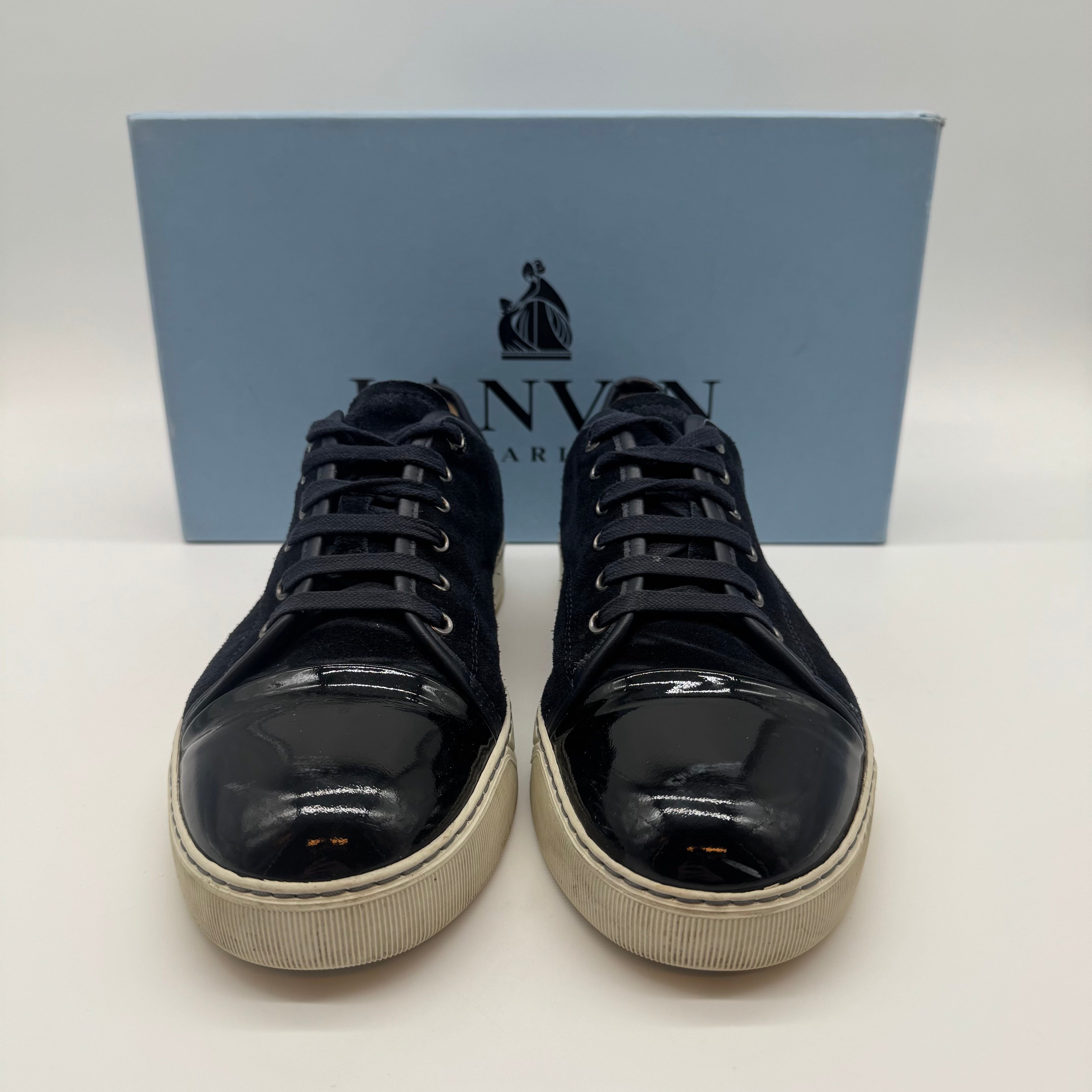 LANVIN CAP TOE SNEAKERS