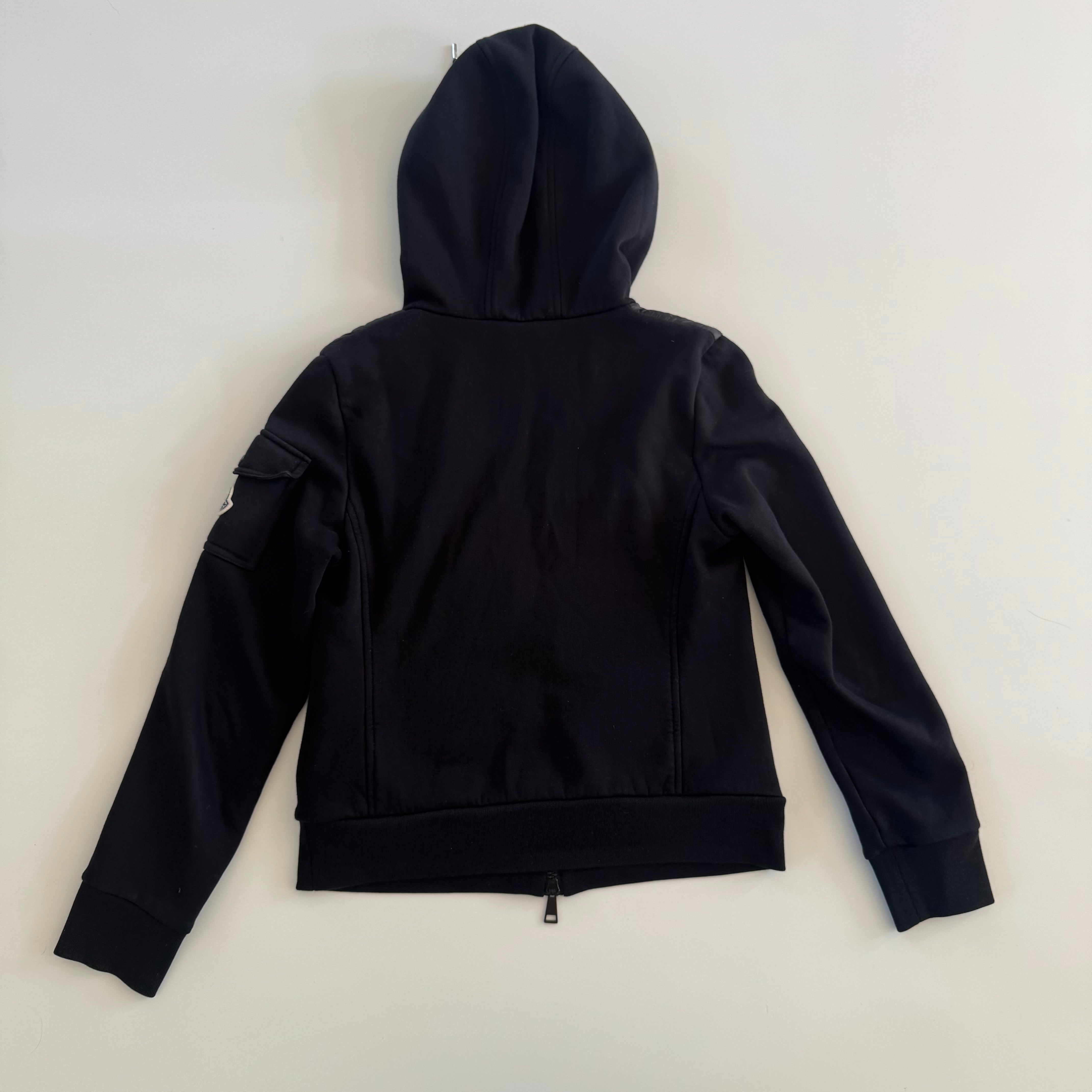 MONCLER HOODED CARDIGAN