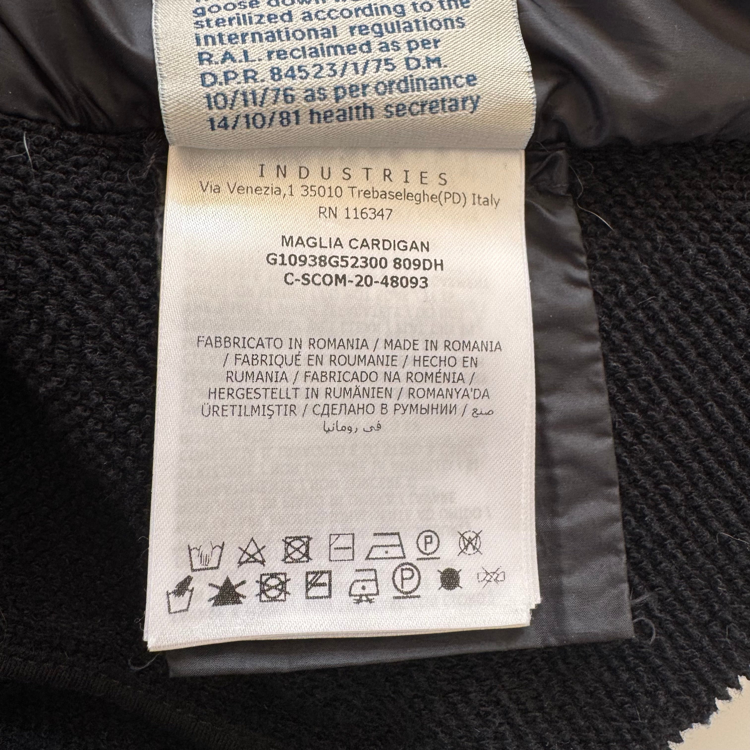 MONCLER HOODED CARDIGAN