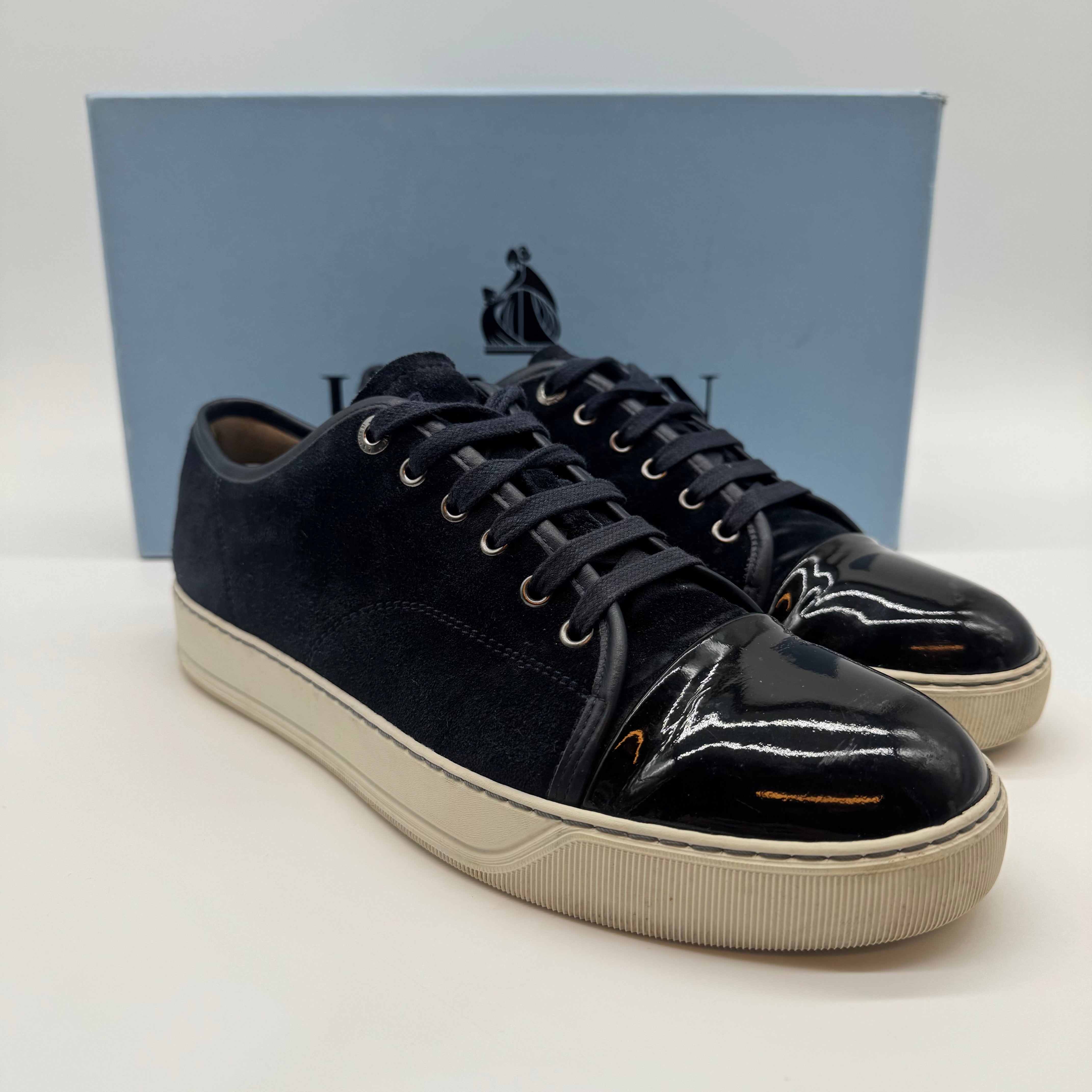 LANVIN CAP TOE SNEAKERS
